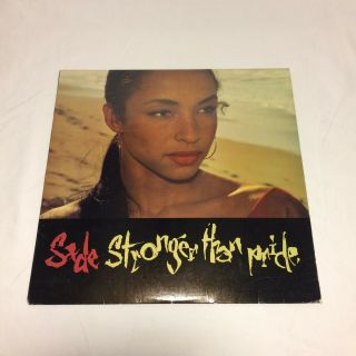 Sade Stronger Than Pride 1988 Us 1st Press Usa Vinyl Lp Record Oe 44210