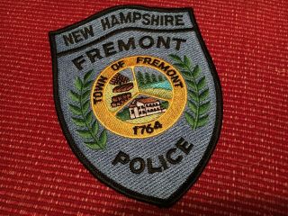 Fremont Hampshire Police Patch