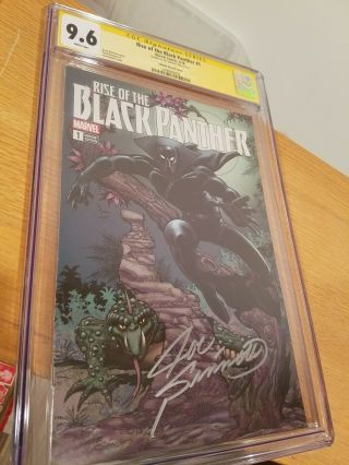 Comic Rise Of The Black Panther 1 Variant Cgc 9.  6 Joe Sinnott Autographed