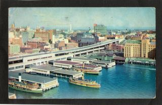 Australia Vintage Postcard Circular Quay,  Sydney