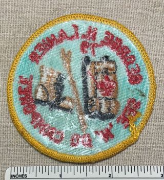1979 GEORGE H.  LANIER COUNCIL Boy Scout Camporee PATCH SEE 