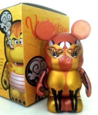 Disney Vinylmation 3 " Japan Eto Series Si Am Chaser Siamese Cat Lady & The Tramp