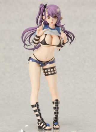 Seven Deadly Sins Envy Leviathan Orchid Seed Hot Pants Purple Sexy Figure Statue