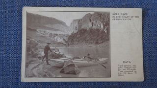 Vintage Postcard Kolb Brothers In The Heart Of The Grand Canyon Photographers Az
