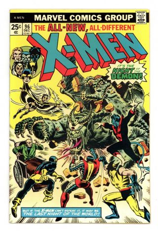 Uncanny X - Men 96 Vf 8.  0 1975