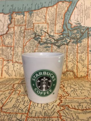 Starbucks Coffee Shot Glass Espresso Cup Siren