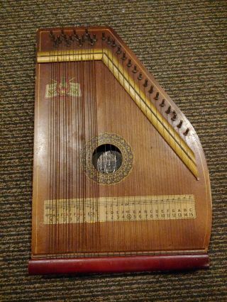 Vintage Hawaiian Mandolin Harp By A.  R.  Yendrick & Co 0787 -