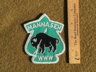 Vintage Boy Scouts Of America Patch Order Of The Arrow Mannaseh Buffalo Www