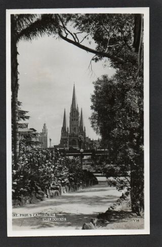 Australia Vintage Photo Postcard St.  Paul 