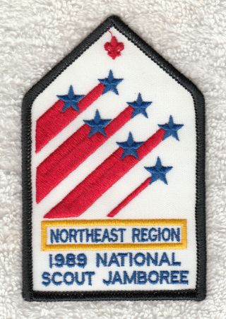 H978 Bsa Oa Scouts - Northeast Region 1989 National Jamboree Patch