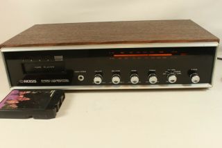 Ross 6501,  Vintage,  Am/fm Receiver With 8 Track Player.  (ref C 376)