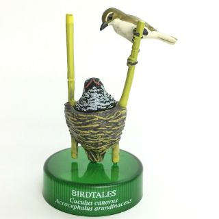 Birdtales 2 Bottle Cap Mini Figure 2 Bird Great Reed Warbler & Cuckoo Kaiyodo