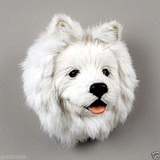 (1) American Eskimo Fur Like Dog Magnet Start Collecting Or Gifts?