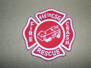 Mitchell International Airport Usaf 440th Csg Fire Crash Rescue Wisconsin O/s