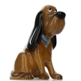 Hagen Renaker Dog Bloodhound Ceramic Figurine