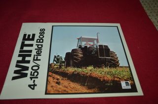 White 4 - 150 Tractor Dealer Brochure Amil15