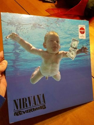 Nirvana Nevermind Lp Vinyl Target Exclusive Limited Edition 1lp Silver Vinyl