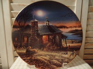 Vintage Terry Redlin " Pure Contentment " Plate 9 1/4 " Heartland Coll.
