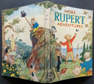 Rupert Annual 1943.  Neat Inscription & Not Clipped.  Greycaines