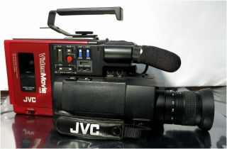 Vintage Jvc Gr - C1u Vhs - C Video Movie Camera As Seen In Back To The Future