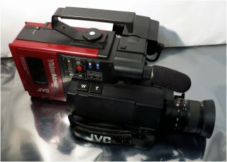 Vintage JVC GR - C1U VHS - C Video Movie Camera as seen in Back To The Future 2