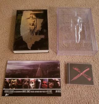 Earth X,  Graphitti Designs Limited Edition Hardcover,  Alex Ross,  Cd Poster