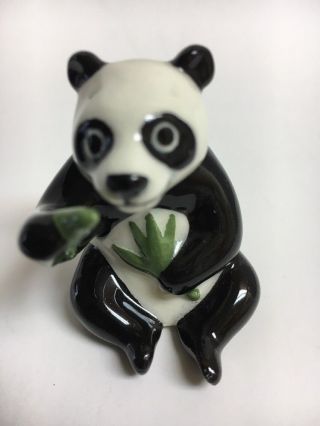 Hagen - Renaker Panda Papa Miniature Ceramic Figure - Retired