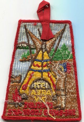 Boy Scout Order Of The Arrow Lodge 1971 Area 7 - V Conclave Patch She Sheeb Lodge