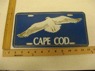 Cape Cod Massachusetts Ma Booster License Plate White Bird Dove