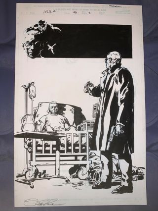 Hulk 46 Pg 2 Splash Page Bruce Banner Art By Stuart Immonen