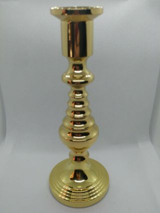 Baldwin,  Beehive Candlestick Polished Brass,  7072,  7.  5 " Tall