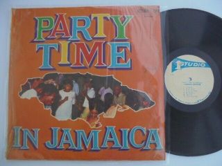 Va Party Time In Jamaica Studio One Early Orig Deep Groove,  Reggae Lp Hear