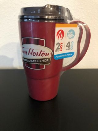 Tim Hortons Cafe & Bake Shop Insulated Travel Mug Coffee Cup 16oz