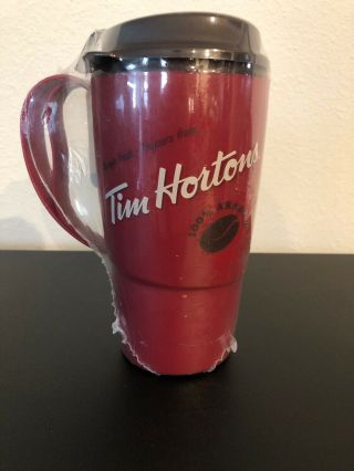 TIM HORTONS Cafe & Bake Shop INSULATED TRAVEL MUG COFFEE CUP 16oz 3