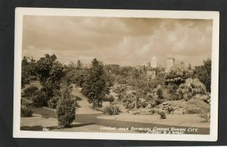 Australia Vintage Photo Postcard View Botanical Gardens Towards City,  Sydney