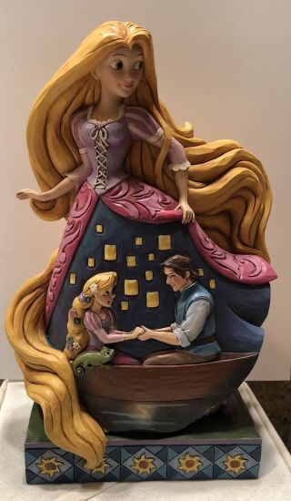 Disney Traditions Jim Shore Tangled Rapunzel Enlightened Love Figurine
