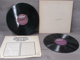 Capitol Records The Beatles Vinyl Record In Sleeve