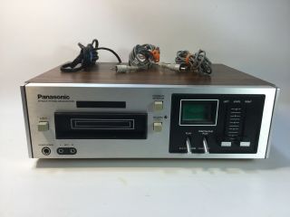 Vintage Panasonic Rs 805 Us 8 Track Tape Recorder/player Deck