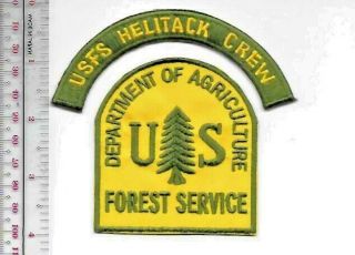 National Forest Usfs Helitack Crew Air Attack Forest & Wildland Firefighter Us F