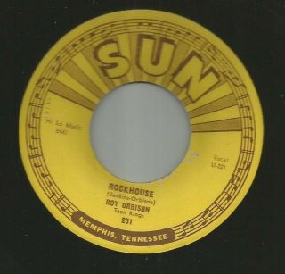 Rockabilly - 2 Sider - Roy Orbison - Rockhouse - Hear - 1956 Sun 251
