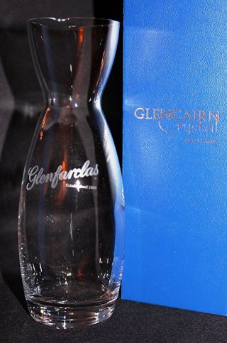Glenfarclas Single Malt Scotch Whisky Glencairn Water Carafe