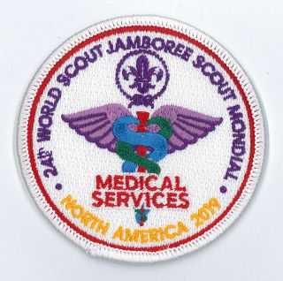 2019 World Scout Jamboree Medical Services Ist / Eis Staff Scouts Patch
