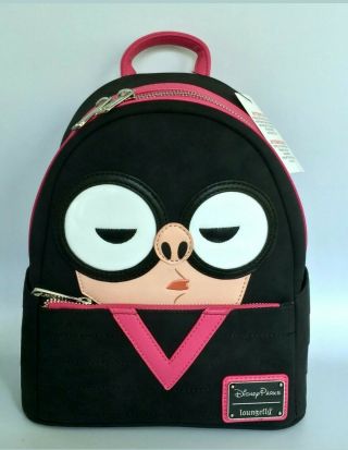 Nwt Loungefly The Incredibles Edna Mode Mini Backpack Disney Parks Exclusive