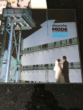 Depeche Mode Some Great Reward/the Singles 81 - 85 12 " Vinyl Lp Uk Mute