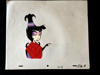 Beetlejuice 1989 Tv Series Animation Production Hand Painted Cel And Pencil Art