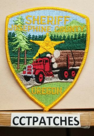 Josephine County,  Oregon Sheriff (police) Shoulder Patch Or