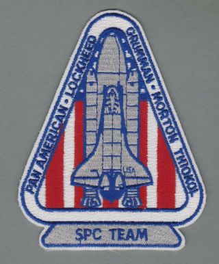 Pan American Lockheed Spc Team Patch Grumman,  Morton And Thiokol Space Shuttle