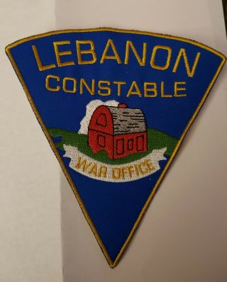 Lebanon,  Connecticut Police Constable 1940 