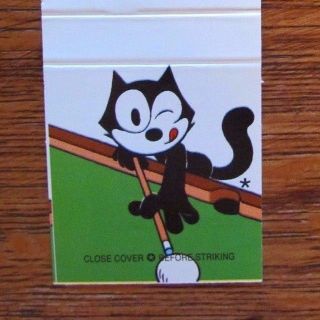 Cartoon Character: Felix The Cat Pool Hall (felix Le Chat) Austin Texas - L5
