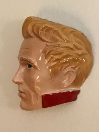 James Dean Very Rare & Hard - To - Find Clay Art Vintage Made In Sf